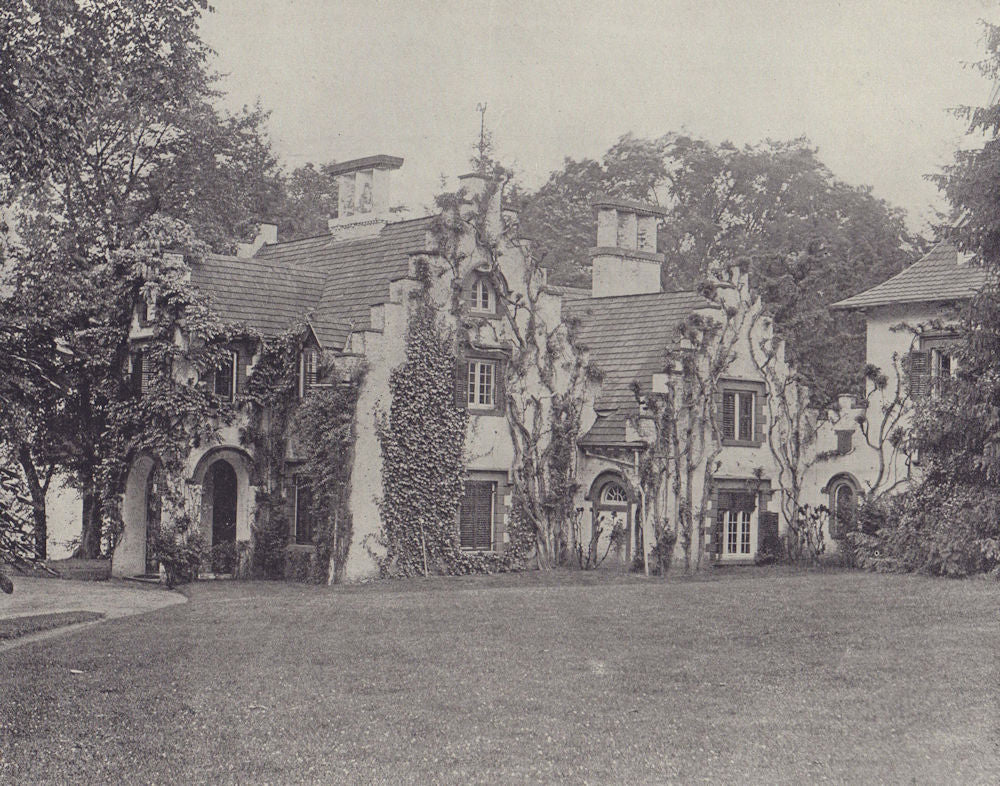Sunnyside, Home of Washington Irving, near Tarrytown, New York. STODDARD 1895